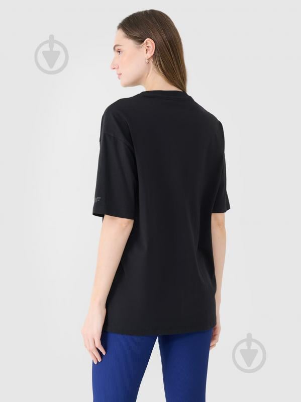 Футболка 4F TSHIRT F2694 4FRSS25TTSHF2694-20S р.M черный - фото 2 Футболка 4F TSHIRT F2694 4FRSS25TTSHF2694-20S р.M черный - фото 2