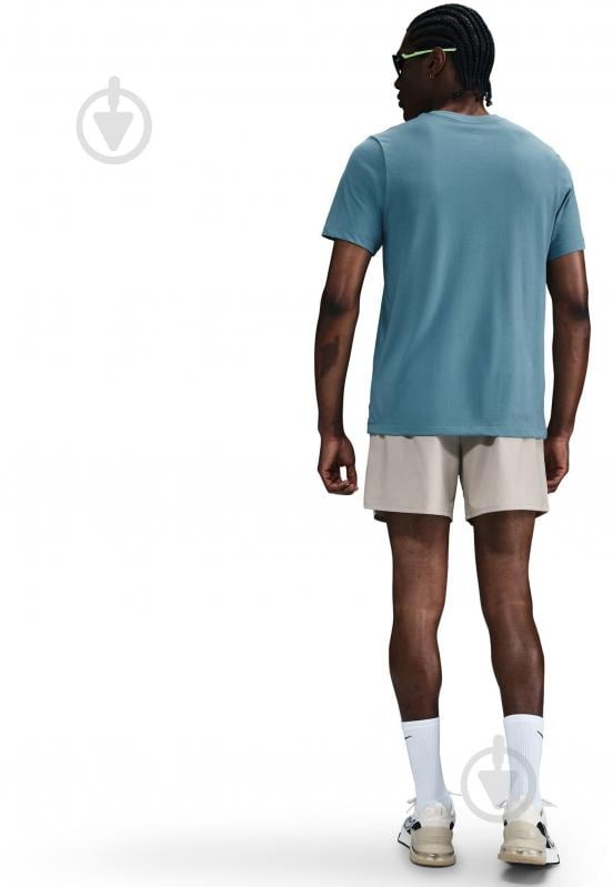 Футболка Nike M NK DF TEE DFC CREW SOLID AR6029-006 р.S бирюзовый - фото 2