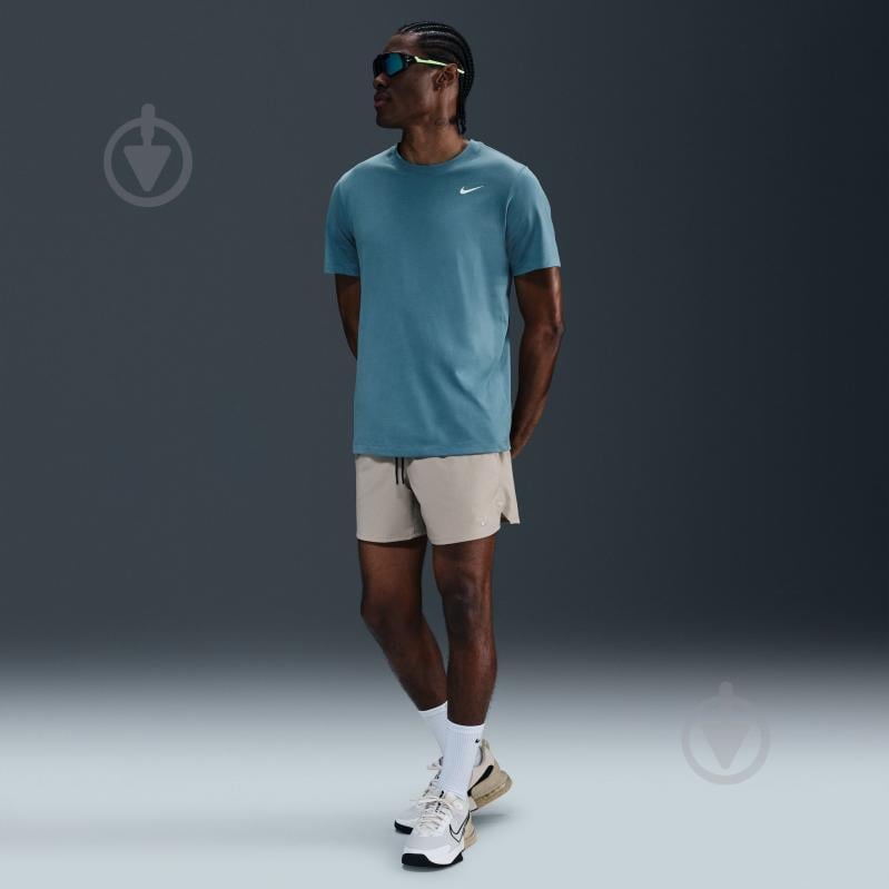 Футболка Nike M NK DF TEE DFC CREW SOLID AR6029-006 р.S бирюзовый - фото 7