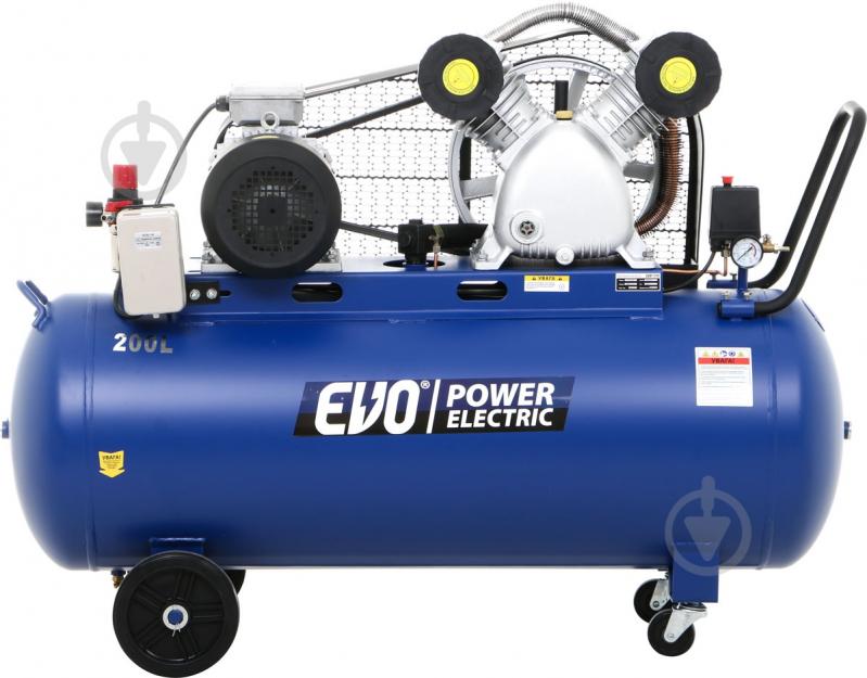 Компрессор EVO V-0,6/10 (380) 4 кВт,200Л V-0,6/10 (380) - фото 2