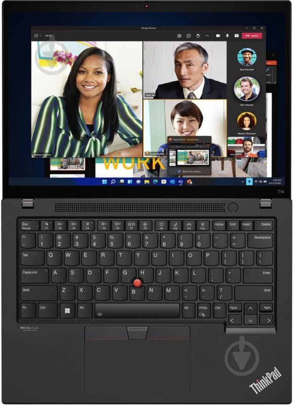 Ноутбук Lenovo ThinkPad T14 Gen 3 14" (21CF004PRA) thunder black - фото 4