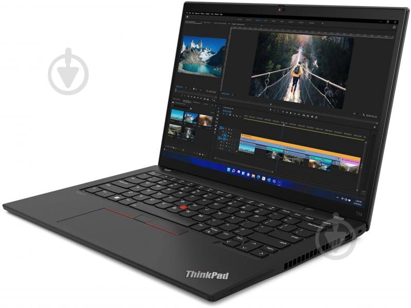 Ноутбук Lenovo ThinkPad T14 Gen 3 14" (21CF004PRA) thunder black - фото 1