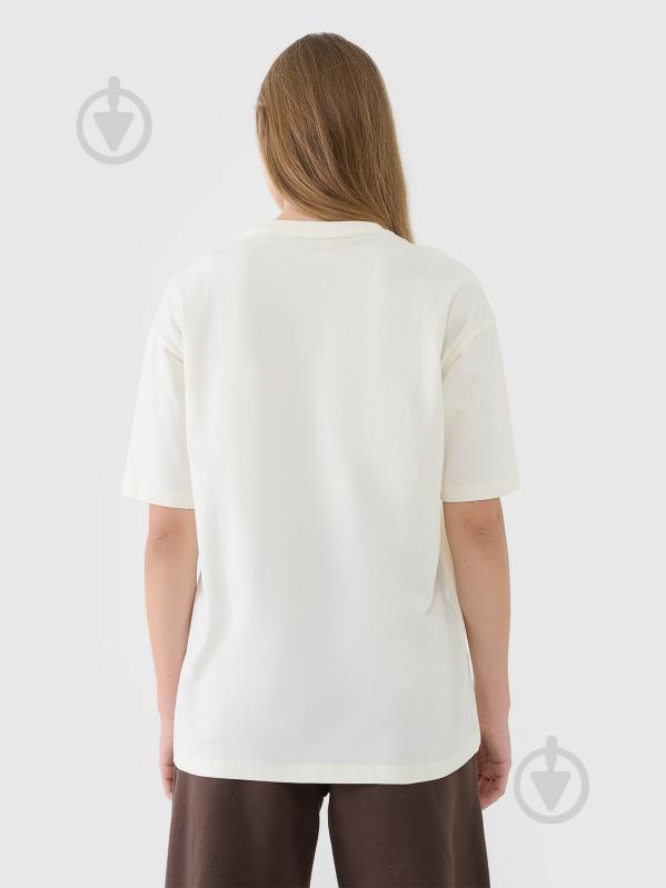 Футболка 4F TSHIRT F2694 4FRSS25TTSHF2694-11S р.XL бежевый - фото 4