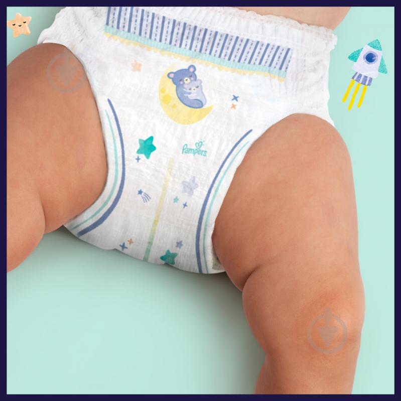 Подгузники-трусики Pampers Night 4 9-15 кг 25 шт. - фото 8