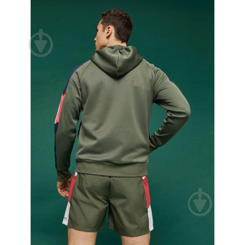 Джемпер Tommy Hilfiger BLOCK FLEECE FULL ZIP HOOD S20S200271302 р. L оливковий - фото 2