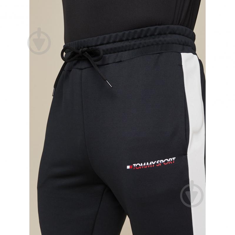 Брюки Tommy Hilfiger TRACK PANT LOGO S20S200296099 р. S черный - фото 3