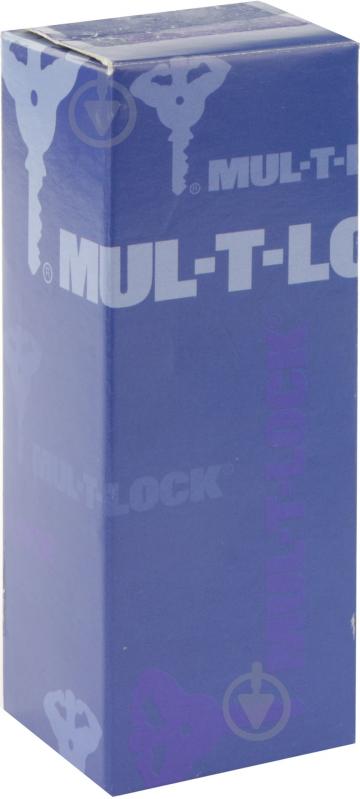 Цилиндр Mul-T-Lock 7х7 30x40 ключ-вороток 71 мм никель - фото 4