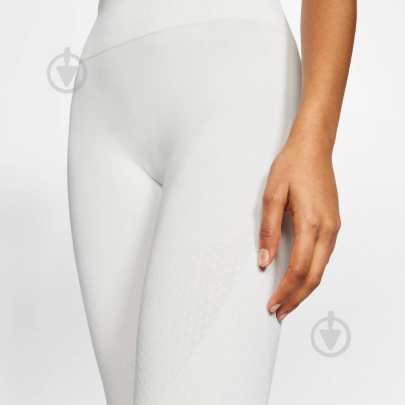 Лосины Nike W NK SEAMLESS 7/8 TIGHT CJ3831-121 р.M белый - фото 6