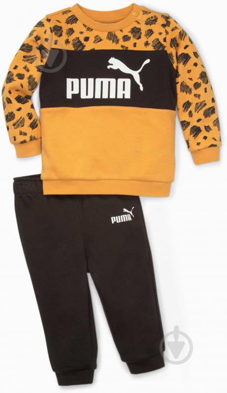 Спортивный костюм Puma ESS+ PUMA MATES INFANTS JOGGER FL 67335030 коричневый - фото 1