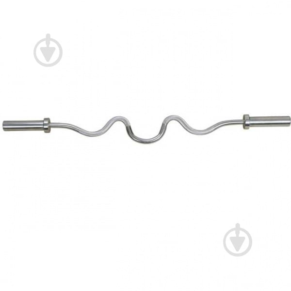 Гриф Z-образный ø50 мм (без замков) InterAtletika 121 см C3-18-M - фото 1 Гриф Z-образный ø50 мм (без замков) InterAtletika 121 см C3-18-M - фото 1