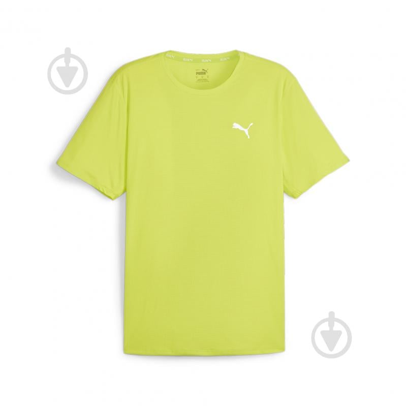 Футболка Puma RUN FAVORITE VELOCITY TEE 52505839 р.L жовтий - фото 1