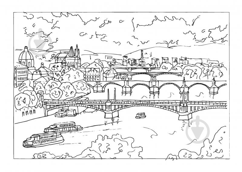 Скетчбук Прага А4 10 лист. 1В1522 Аркуш - фото 4 Скетчбук Прага А4 10 лист. 1В1522 Аркуш - фото 4