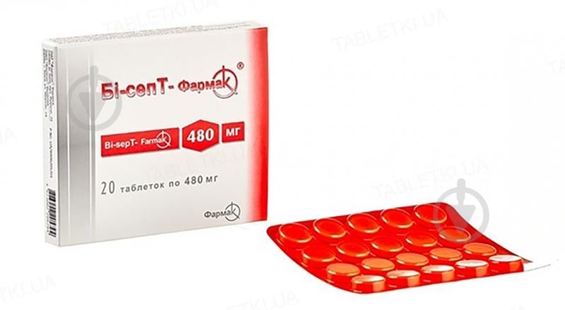 Бі-септ-Фармак таблетки 400 мг/80 мг - фото 1