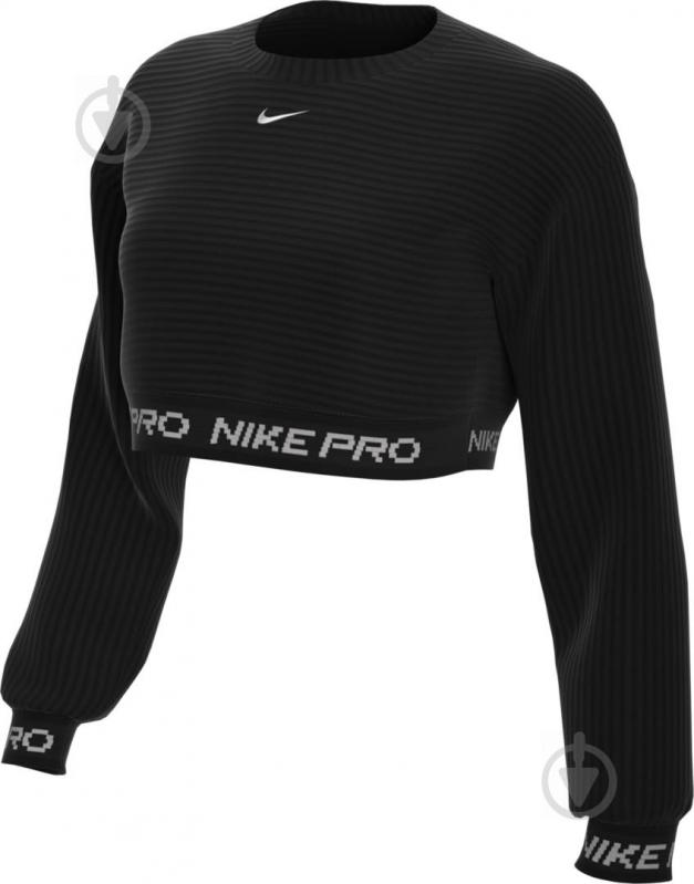 Футболка Nike W NP CLN MESH LS TOP CJ4175-010 р.M черный - фото 3