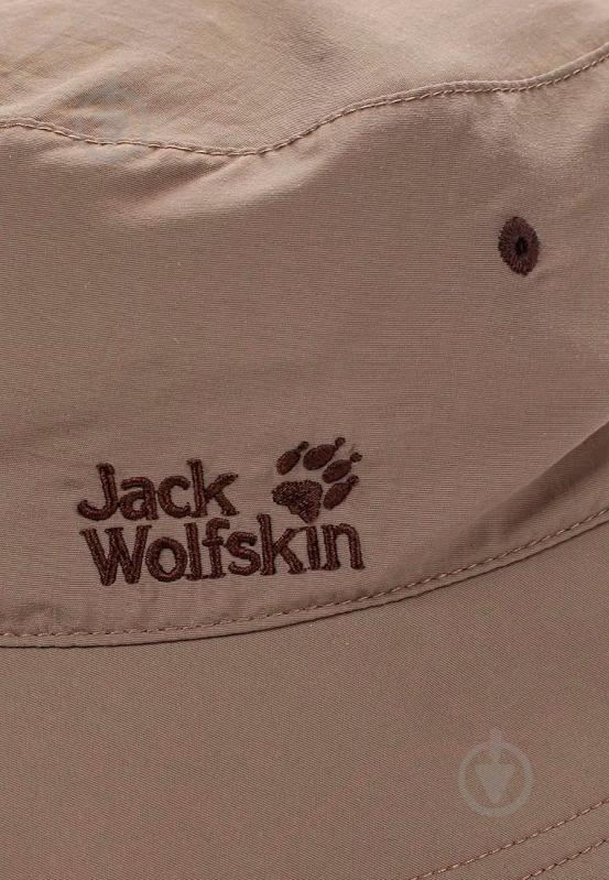 Кепка Jack Wolfskin SS20 1903391-5116 L коричневий - фото 3