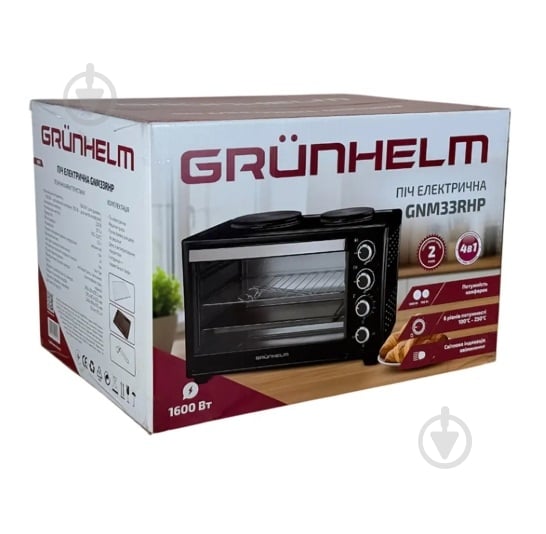 Электрическая печь Grunhelm GNM33RHP - фото 5