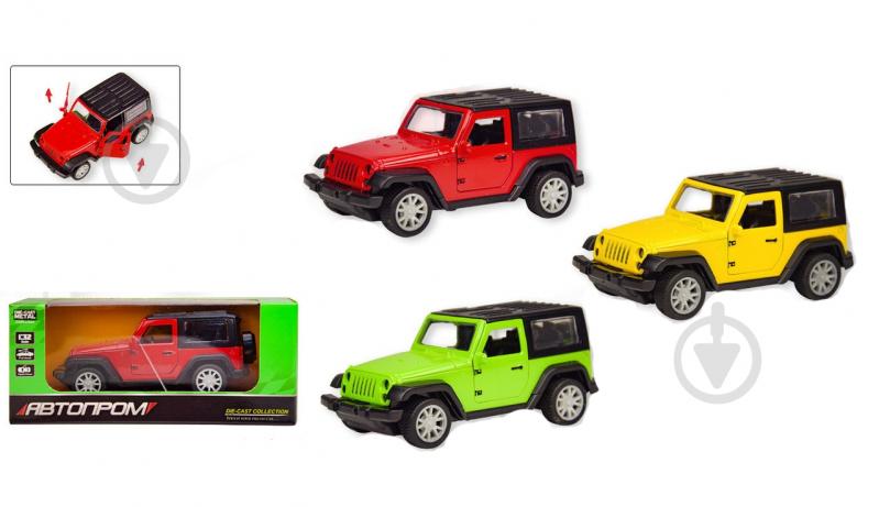 Автомодель Автопром 1:32 3244 4 цвета в ассортименте - фото 1