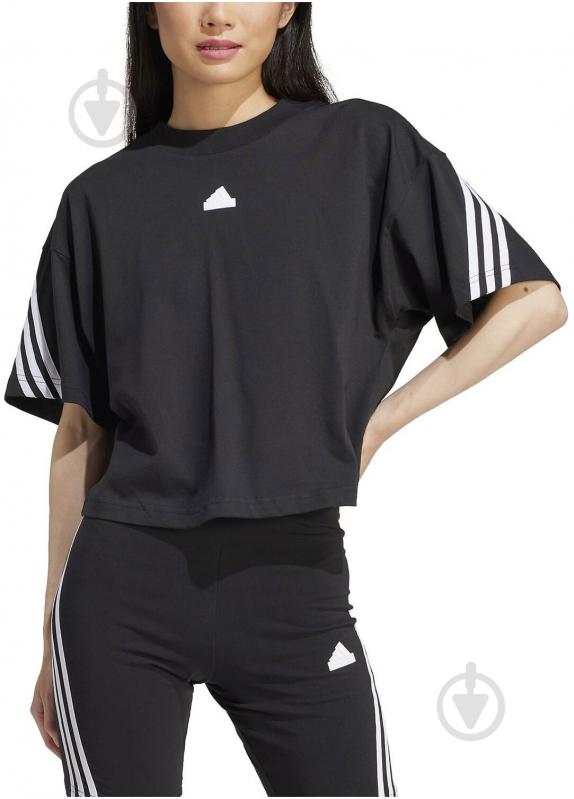 Футболка Adidas IP1571 р.S черный - фото 1 Футболка Adidas IP1571 р.S черный - фото 1