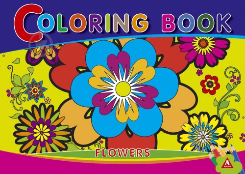Раскраска «Flowers» 4402647021060 - фото 1