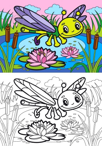 Раскраска «Insects» 4402647021084 - фото 2