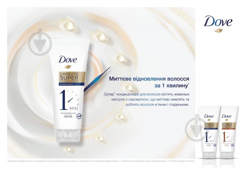 Кондиционер Dove Одноминутный питательный уход 170 мл - фото 3