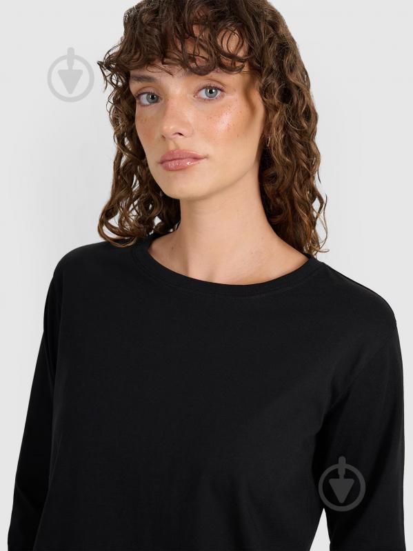 Лонгслив 4F LONGSLEEVE F431 4FWMM00TLONF431-20S р.XS черный - фото 3