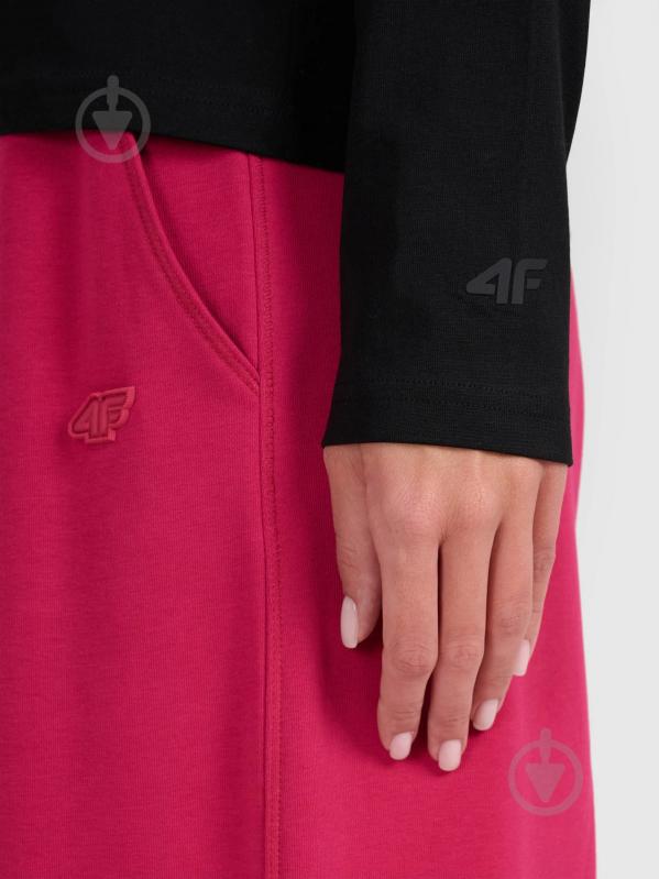 Лонгслив 4F LONGSLEEVE F431 4FWMM00TLONF431-20S р.XS черный - фото 4