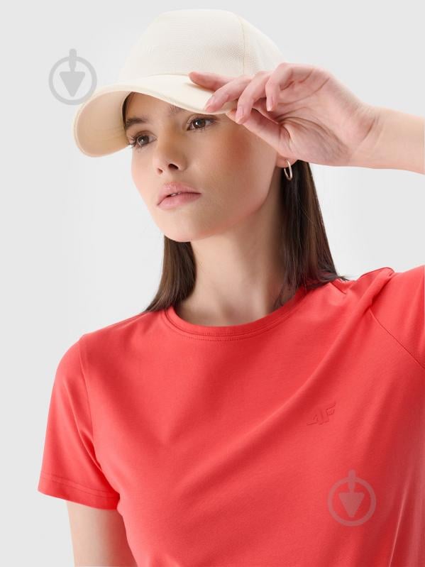 Футболка 4F TSHIRT F2255 4FWMM00TTSHF2255-62S р.XS красный - фото 2