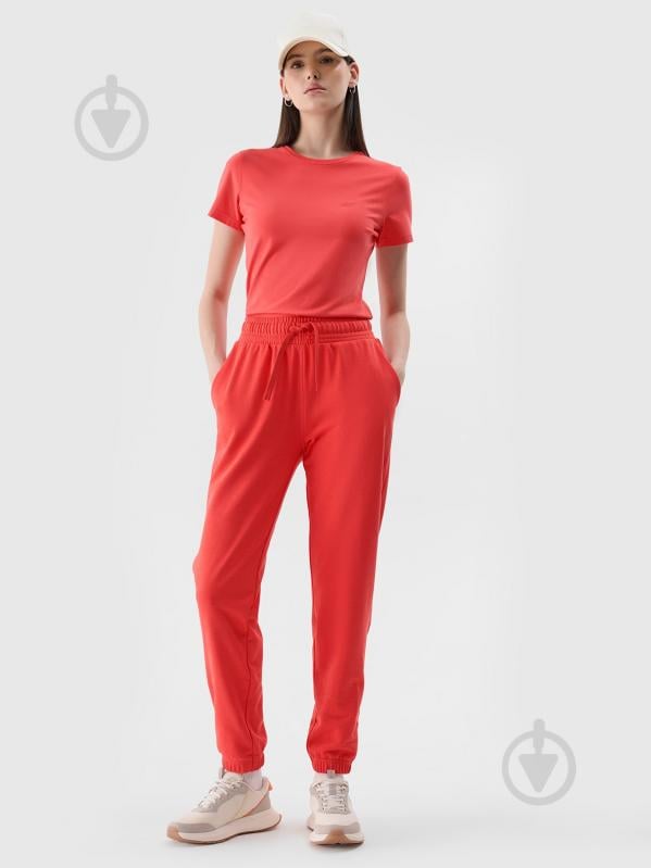 Футболка 4F TSHIRT F2255 4FWMM00TTSHF2255-62S р.XS красный - фото 4