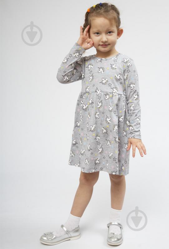 Сукня Luna Kids Unikorn р.98/104 сірий 1066/12013 - фото 1