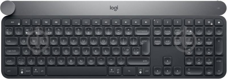 Клавіатура Logitech CRAFT with creative input dial (920-008505) grey - фото 1
