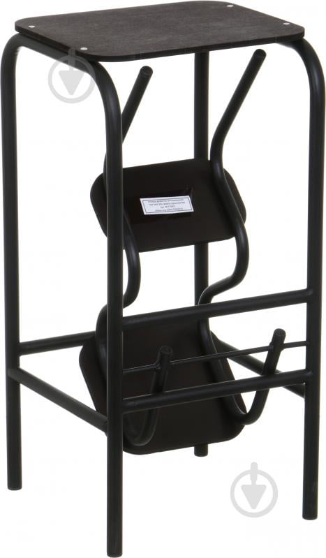 Табурет-лестница Лугалпроф коричневый / черный - фото 2 Табурет-лестница Лугалпроф коричневый / черный - фото 2