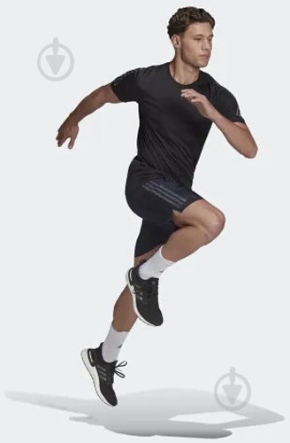 Футболка Adidas HE2474 р.XS черный - фото 3