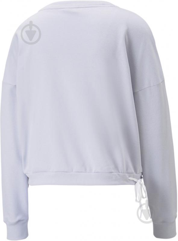 Свитшот Puma NOVA SHINE PULL OVER 52308568 р.S белый - фото 2