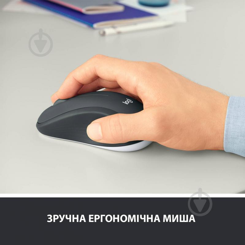 Комплект клавіатура та миша Logitech MK540 ADVANCED Wireless Keyboard and Mouse Combo - R (920-008686) - фото 3