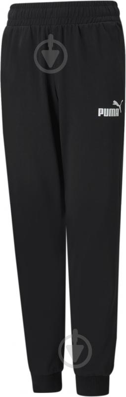 Штани Puma ESS JERSEY PANTS CL B 58697701 р. 176 чорний - фото 1