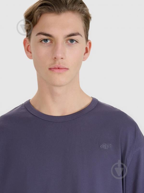Футболка 4F TSHIRT U1972 4FWSS25TTSHU1972-22S р.L синий - фото 3