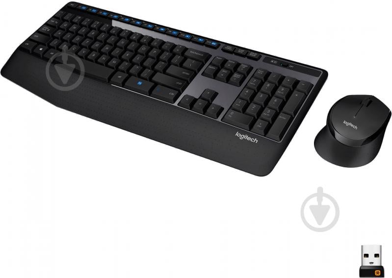 Комплект клавиатура и мышь Logitech Wireless Combo MK345 (920-008534) - фото 1