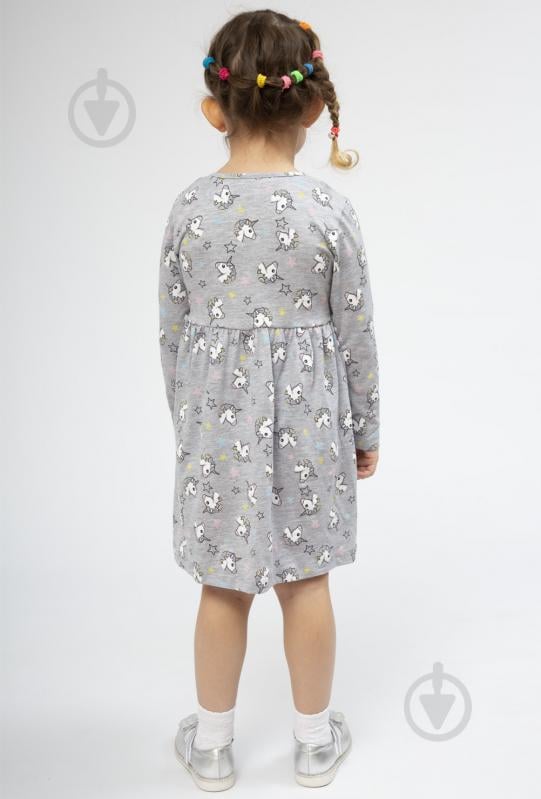 Сукня Luna Kids Unikorn р.128/134 сірий 1066/12013 - фото 2