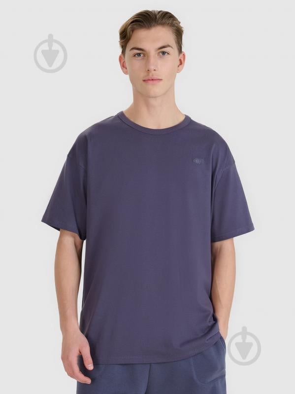 Футболка 4F TSHIRT U1972 4FWSS25TTSHU1972-22S р.S синий - фото 1 Футболка 4F TSHIRT U1972 4FWSS25TTSHU1972-22S р.S синий - фото 1