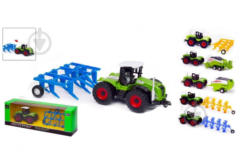 Автомодель Автопром 7786-1 Трактор в ассортименте - фото 1