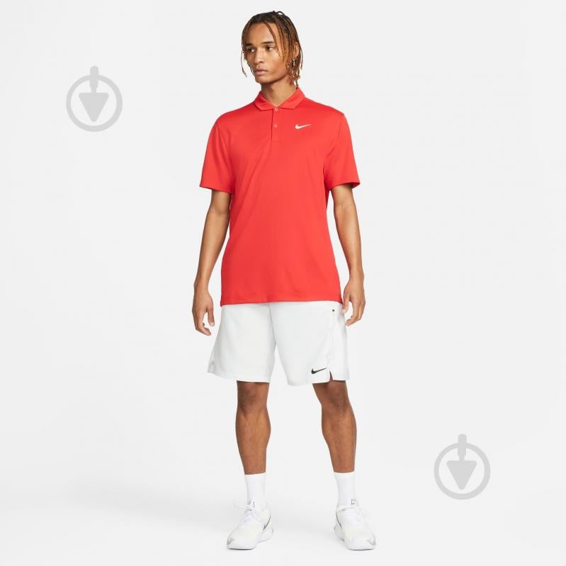 Футболка Nike M NKCT DF POLO SOLID DH0857-657 р.S красный - фото 4