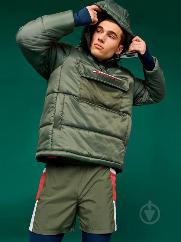 Анорак мужской Tommy Hilfiger BLOCK INSULATION JACKET S20S200264302 р.S оливковый - фото 5