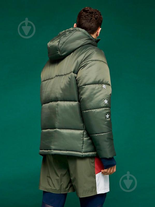 Анорак мужской Tommy Hilfiger BLOCK INSULATION JACKET S20S200264302 р.S оливковый - фото 9