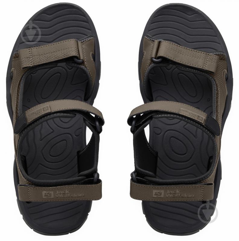 Сандалии Jack Wolfskin LAKEWOOD CRUISE SANDAL M 4019011_5719 р.44,5 коричневый - фото 5 Сандалии Jack Wolfskin LAKEWOOD CRUISE SANDAL M 4019011_5719 р.44,5 коричневый - фото 5