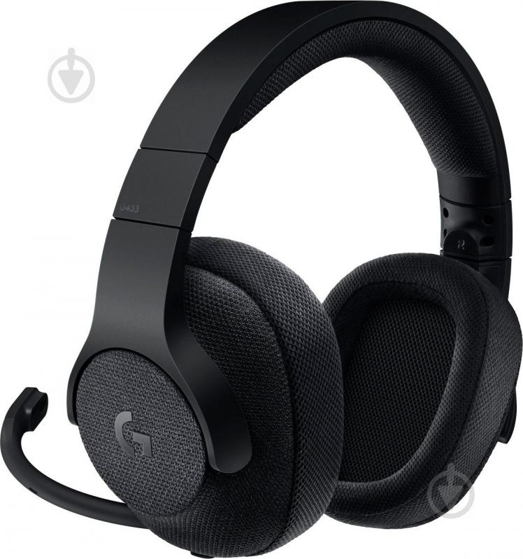 Наушники Logitech G433 7.1 Surround Gaming Headset (981-000668) black - фото 3