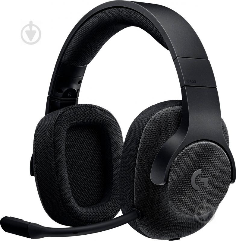 Наушники Logitech G433 7.1 Surround Gaming Headset (981-000668) black - фото 2