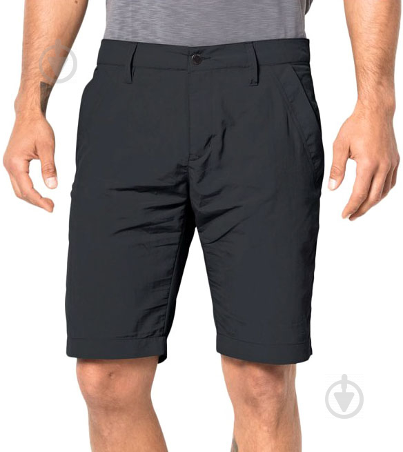 Шорты Jack Wolfskin Desert Valley Shorts Men 1504741-6350 р. 52 темно-серый - фото 1