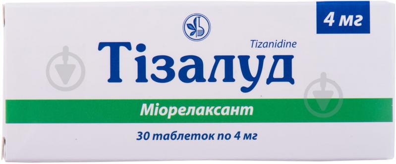 Тізалуд по 4 мг №30 (10х3) таблетки - фото 1