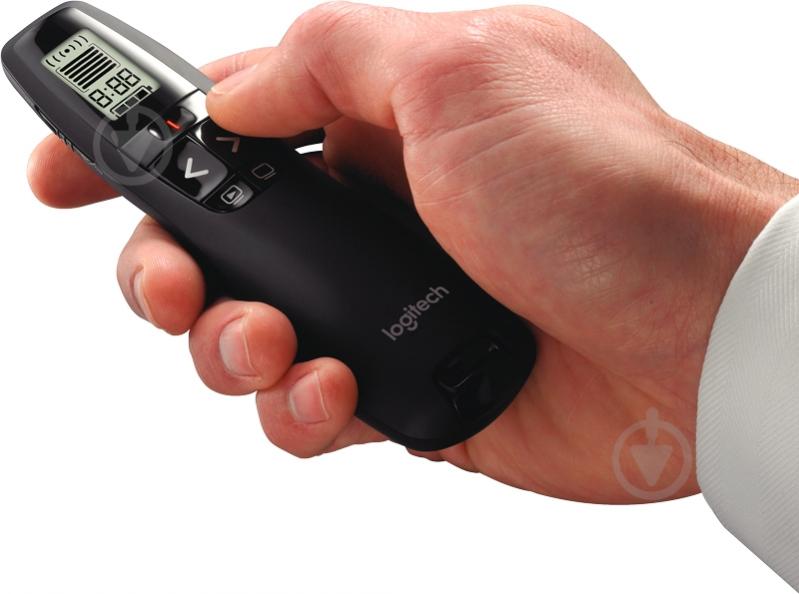 Пульт-презентер Logitech Professional Presenter R700 - EMEA- Red Laser (910-003506) black - фото 3